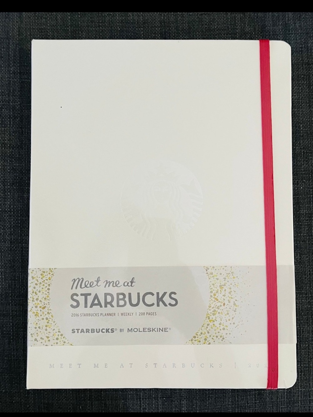 2016 Starbucks x Moleskine Planner Limited Edition Sealed